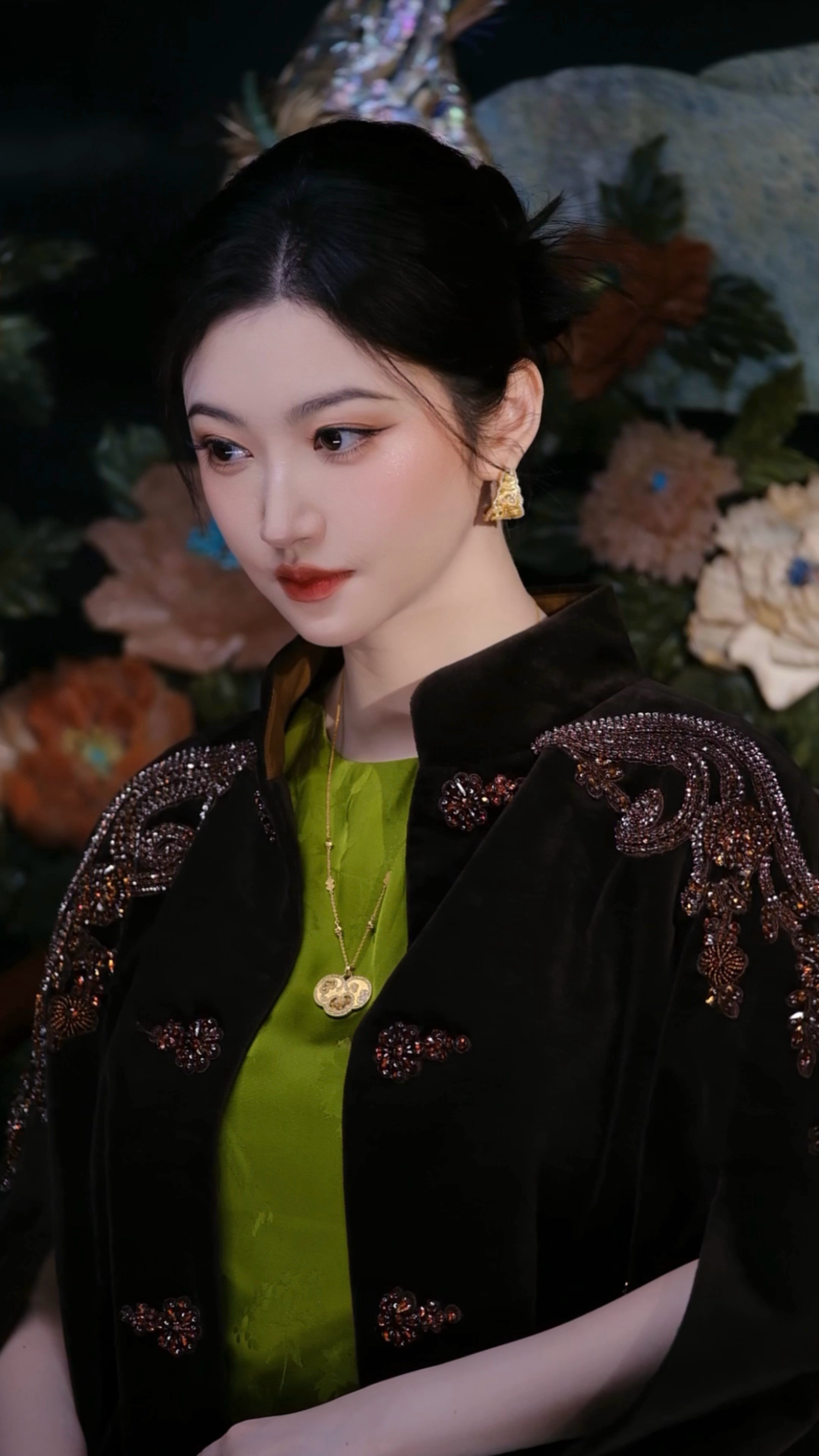 景甜花絮掉落​​​