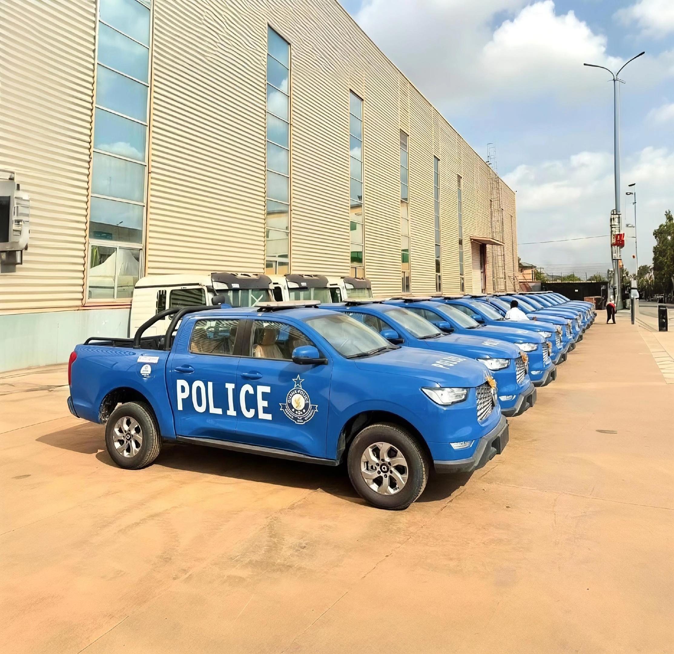 非洲警用车，长城炮新皮肤。