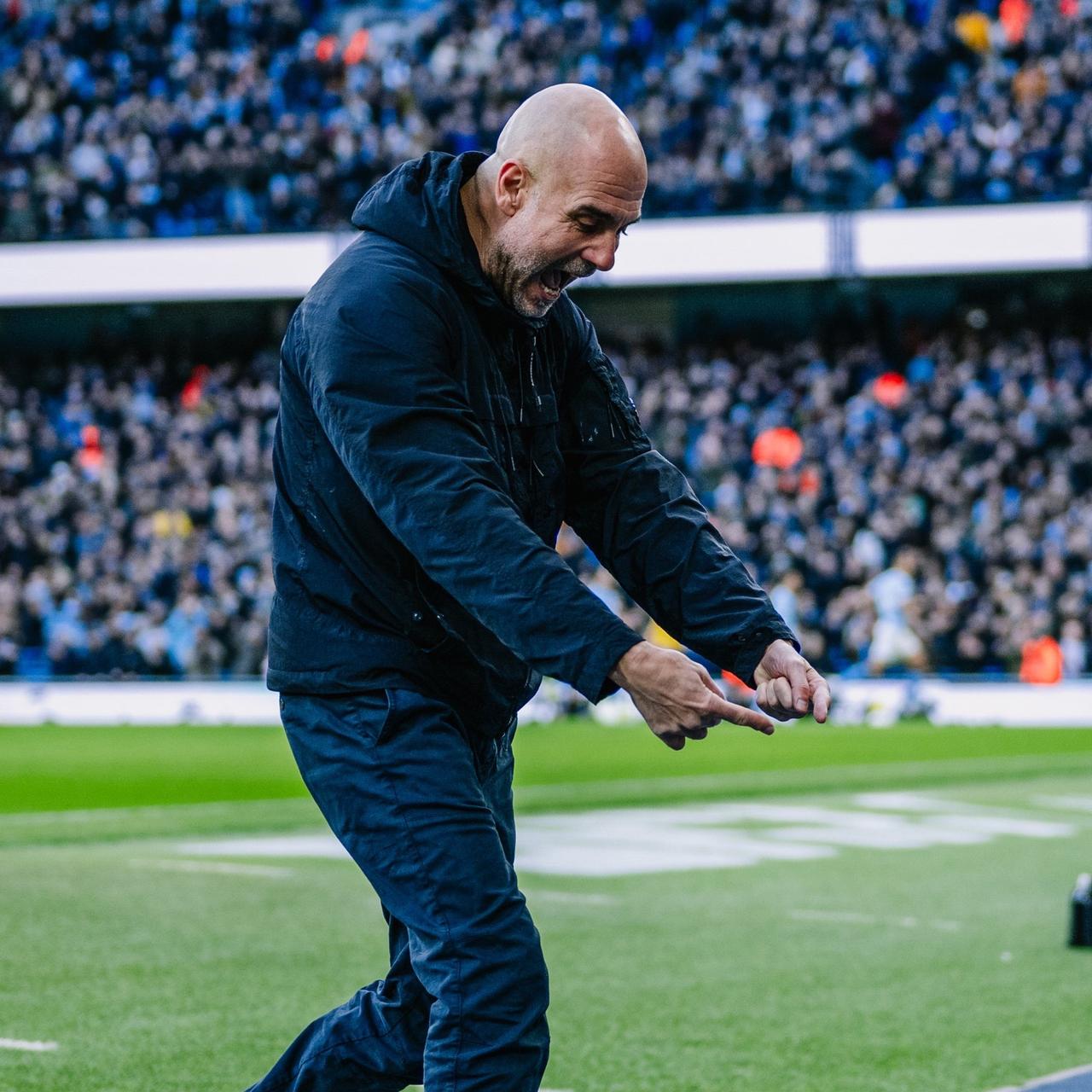 【格伊的实力无需多言】曼城2-0击败狼队的赛后，瓜迪奥拉谈为曼城完成首秀的格伊?