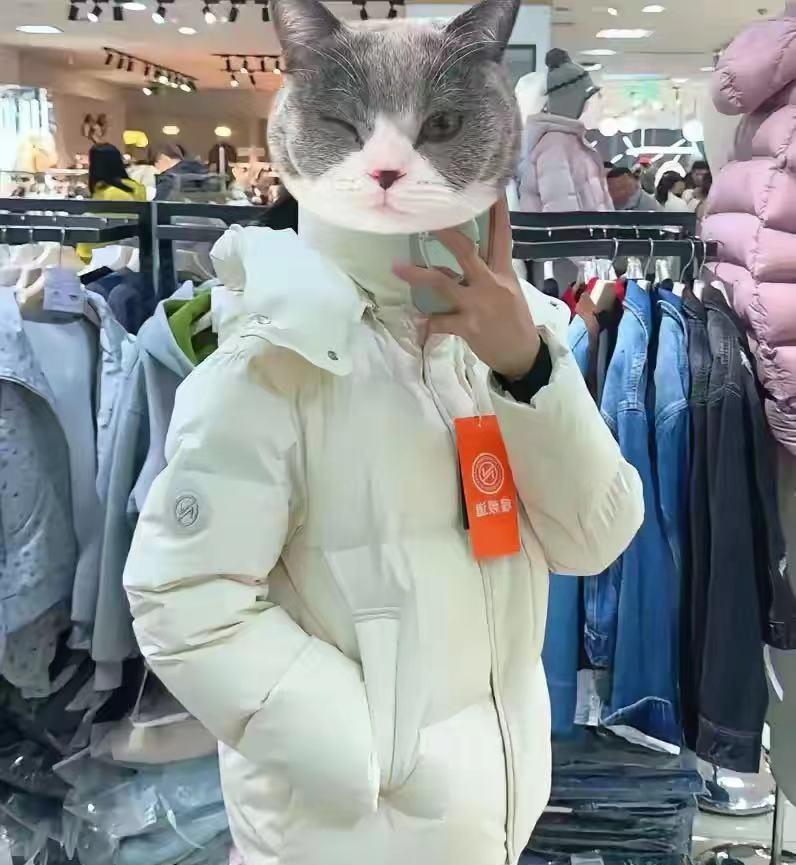 我一朋友上个月刚去了胖东来，买了件自营羽绒服。本来以为两三百块就是随便穿穿，结果