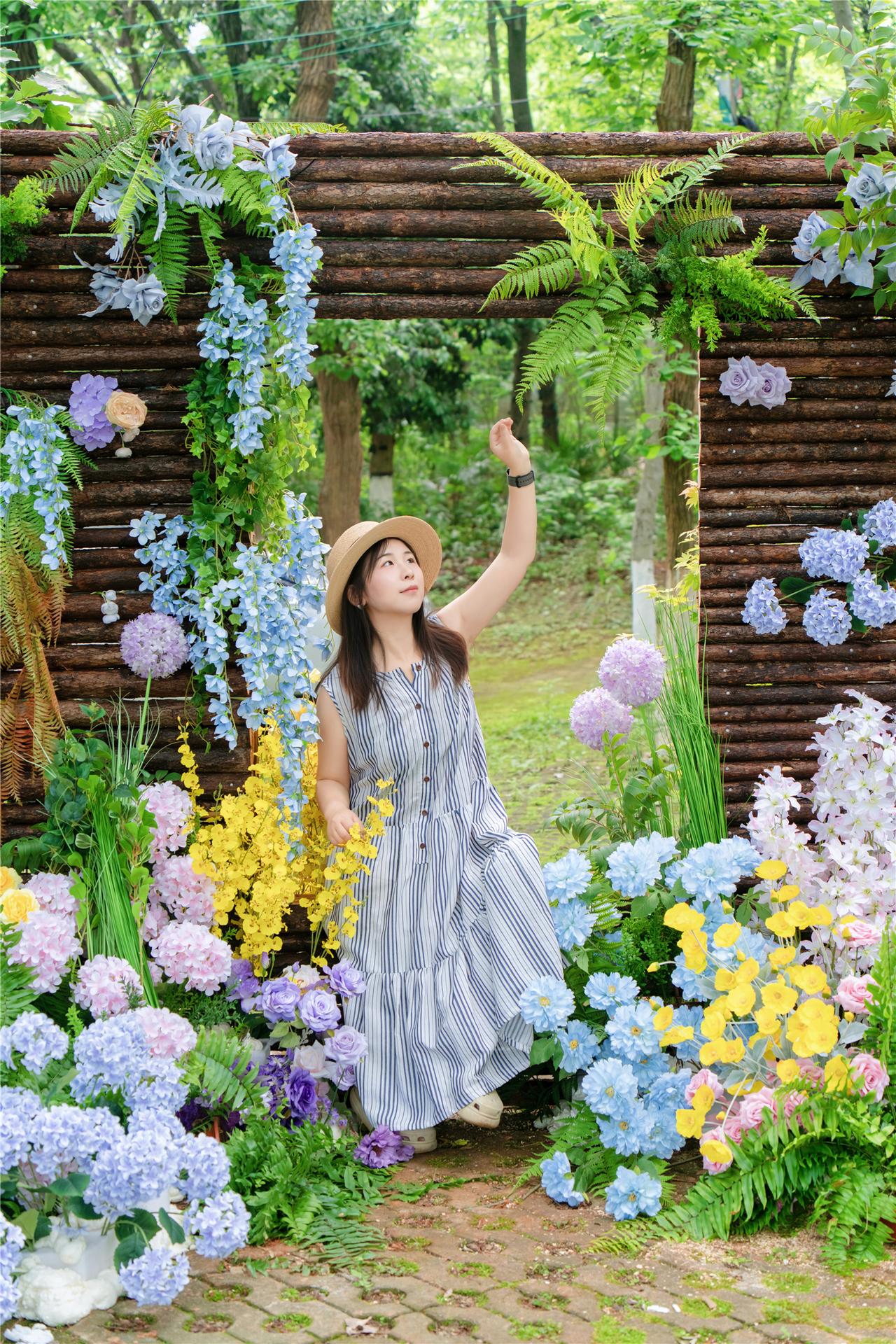 放假啦~武汉出发，江夏五里界4A桃源秘境，五一期间上新打卡场景，随手一拍都是流量