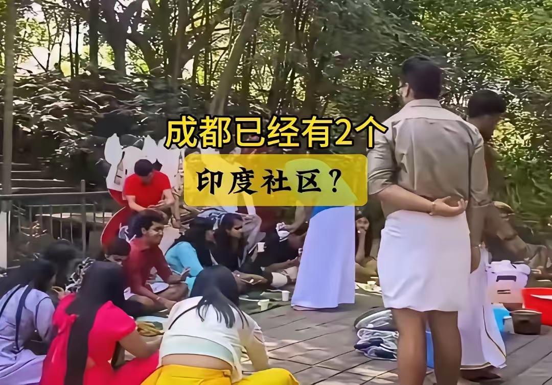 听闻印度人已经在成都隐藏式的建立两个社区了。成都南门，永丰路到桐梓林那一段经常