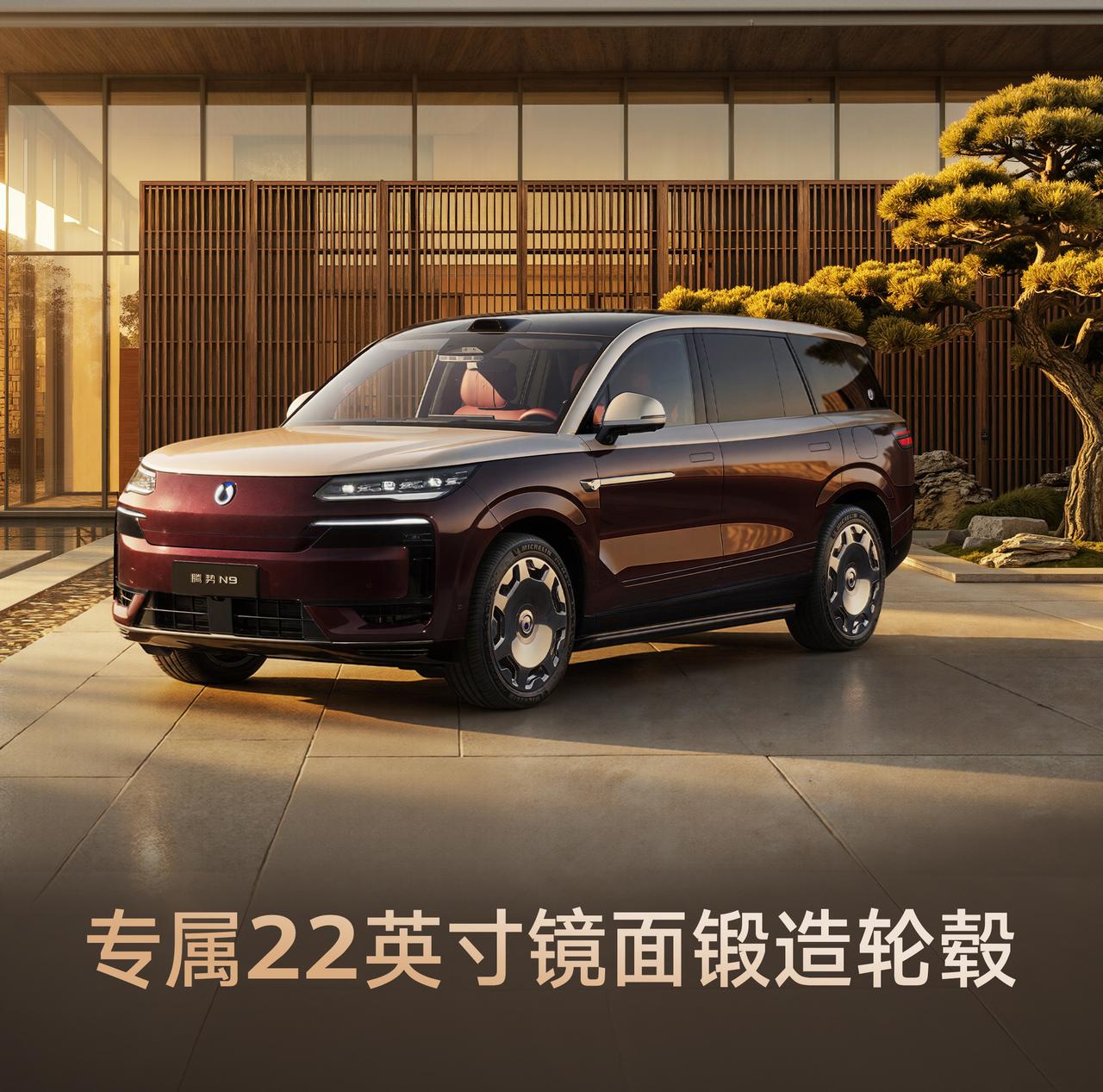 腾势N9悄悄开启预售，几大亮点提前预告：第一个是搭载二代闪充电池，易三方混动车纯