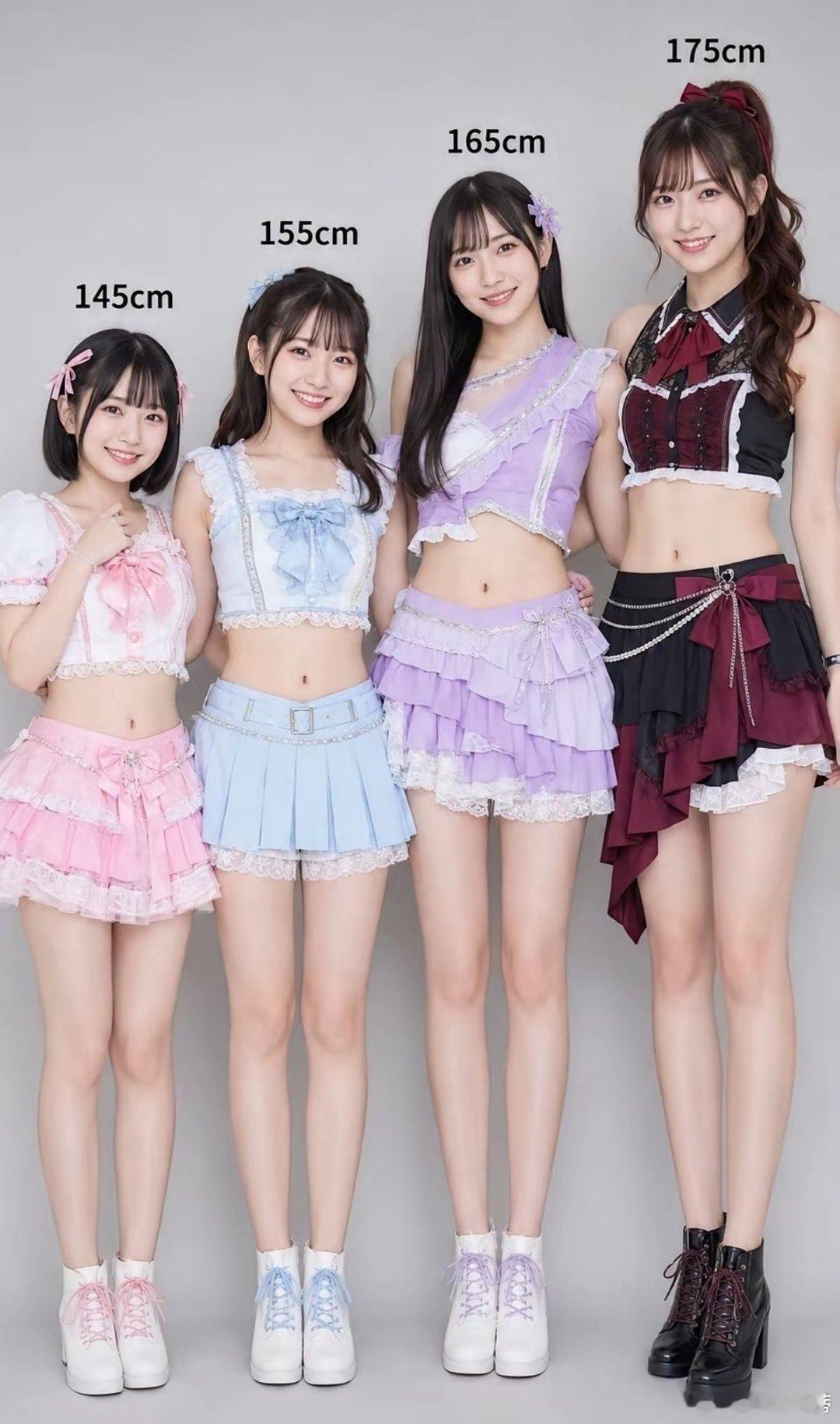 我喜欢身高165cm美女， 你们会选择身高多少的女生做伴侣？ ​​​