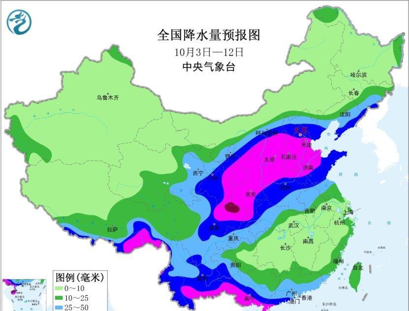 根据中央气象台预报，未来十天我国西南南部和东部、华南中南部、江汉北部、黄淮中北部