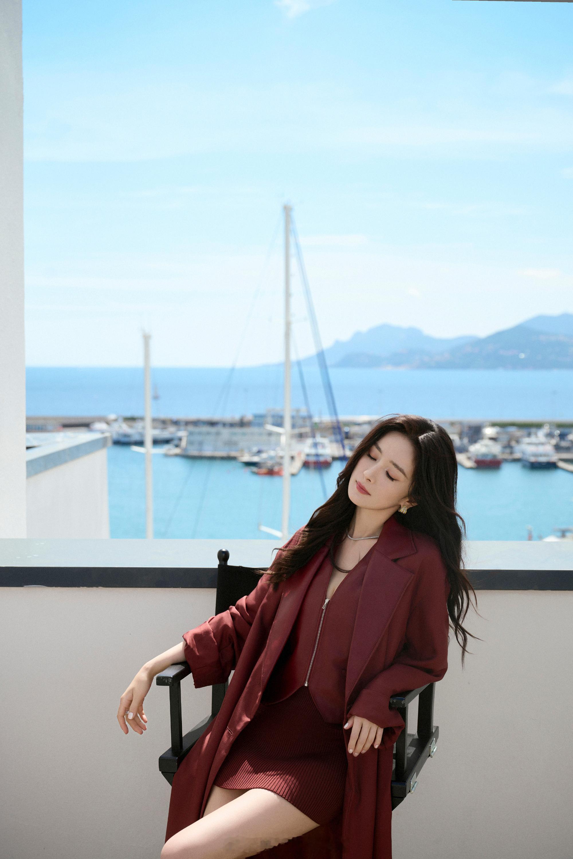 杨幂爱马仕春夏套装​​​