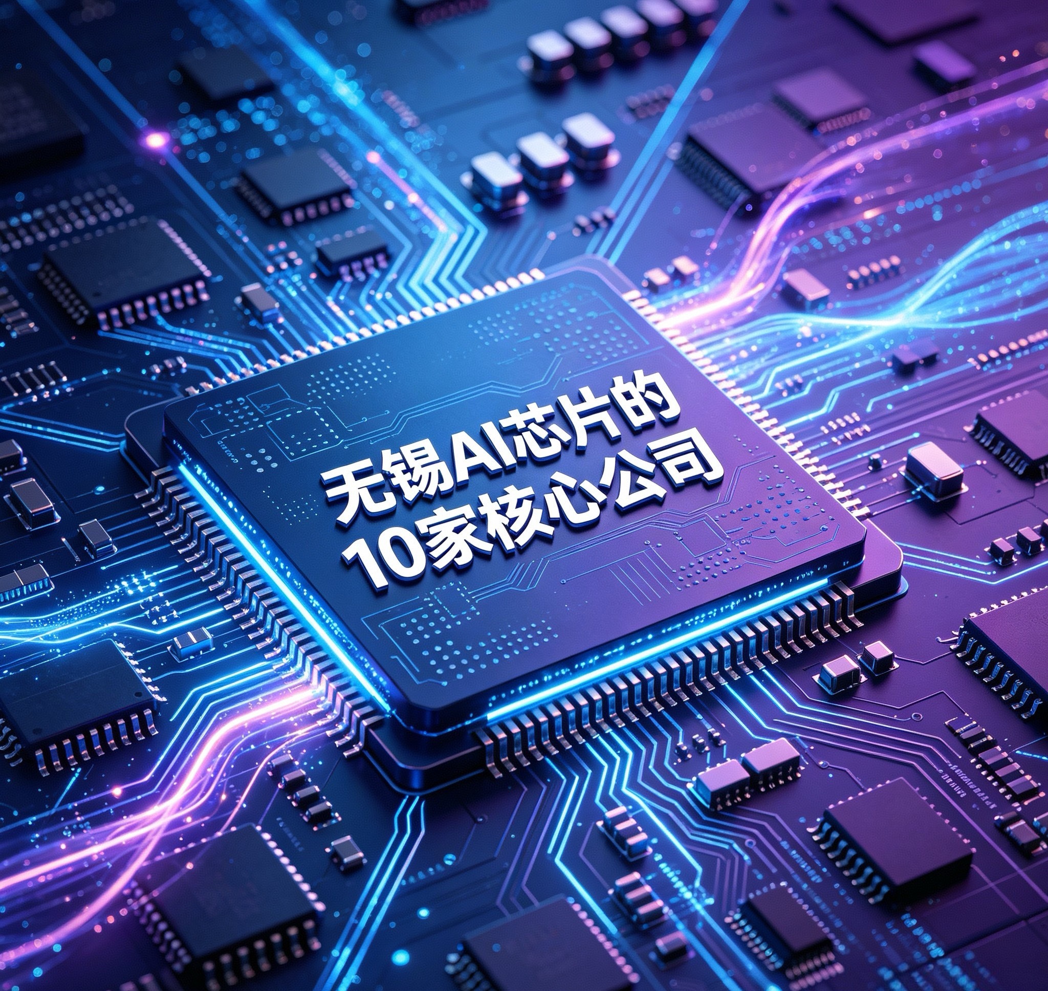 无锡AI芯片上市的10家核心公司1. 长电科技(600584)：全球封测龙头，英
