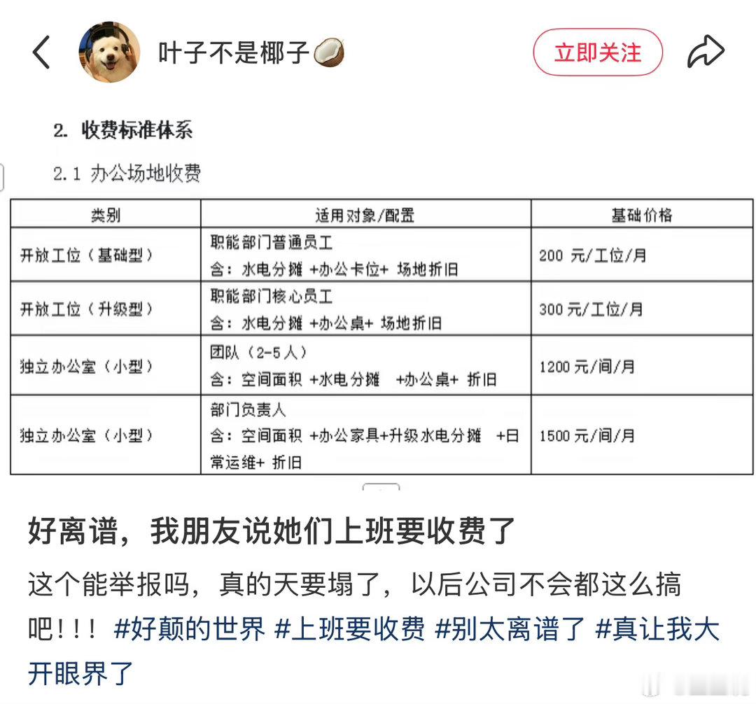 这就是付费上班吗