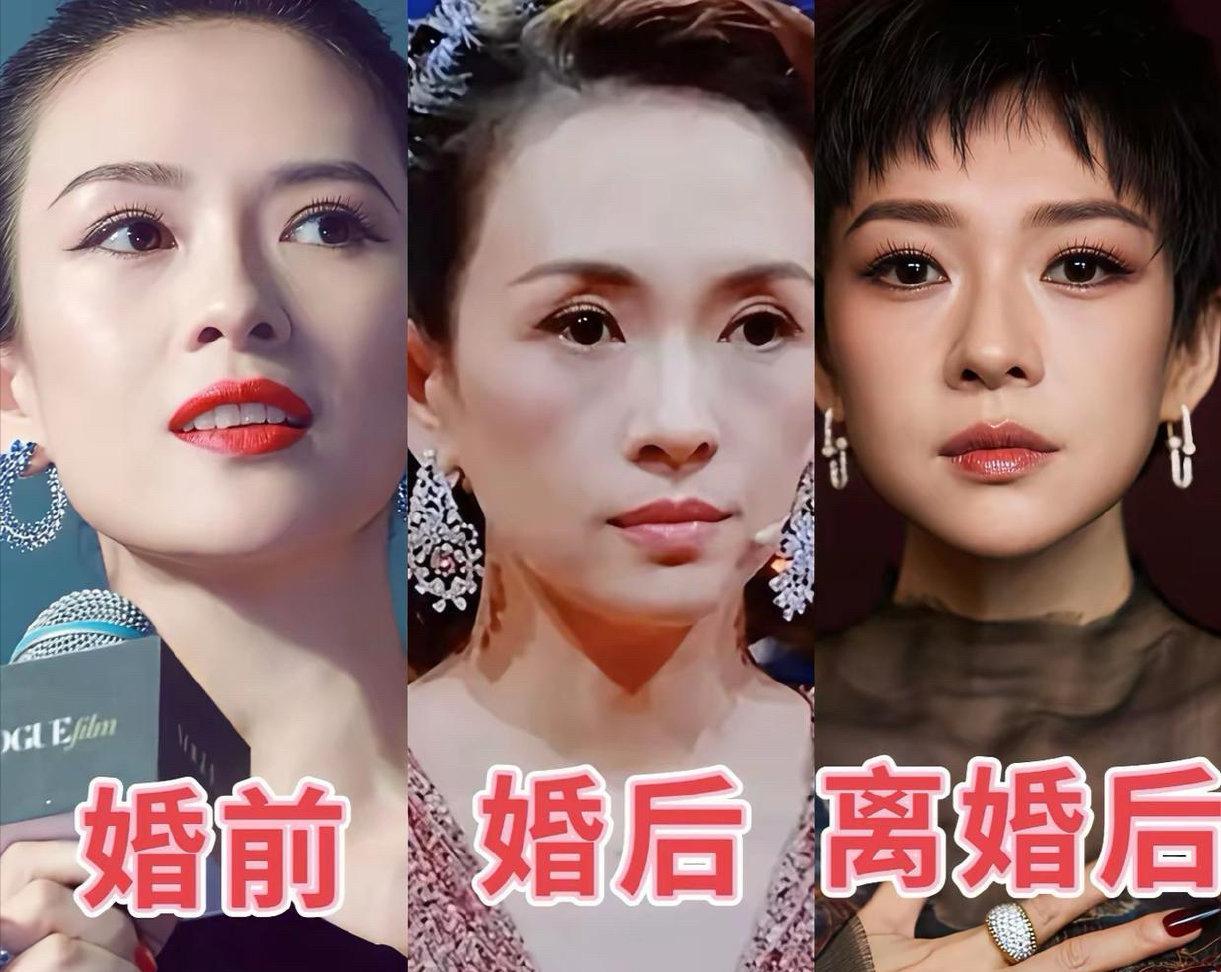 为什么说婚姻里装幸福没用？原因很简单看章子怡的变化就知道，一个人在婚姻里，幸