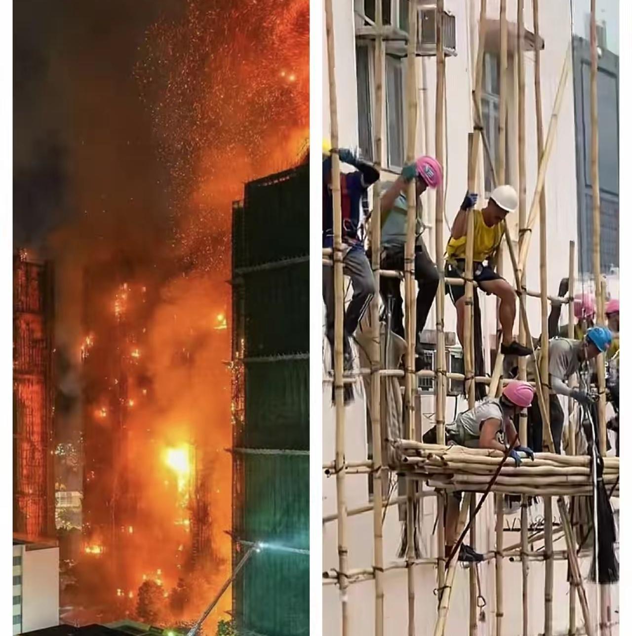 香港竹棚这操作真够颠覆认知！日薪1300+港币垄断外墙活，子承父业锁死行业，