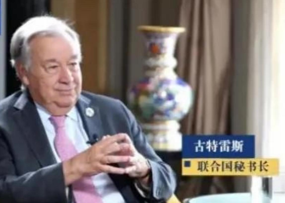 联合国秘书长终于说了句大实话，听得人一哆嗦他原话的意思很直白——中国是击败日本