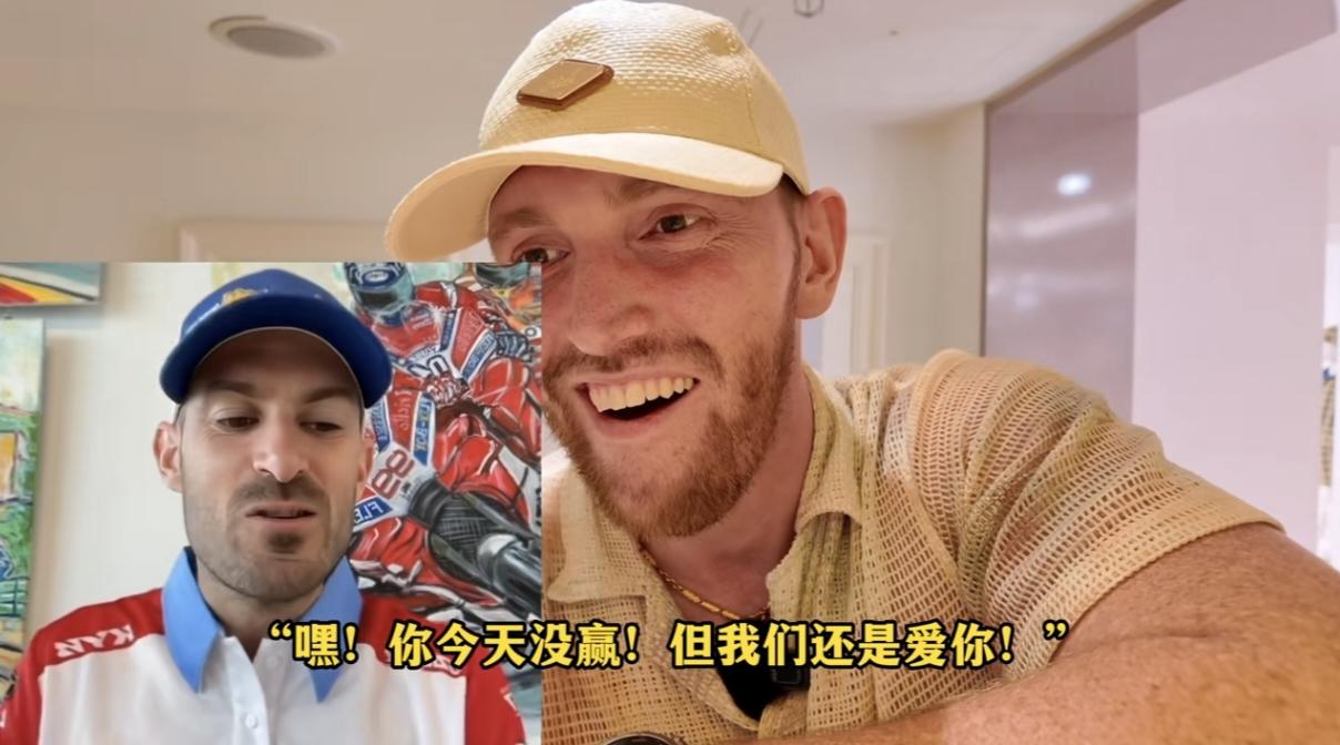 德比斯赛后接受采访说：“我想让中国朋友知道，我不可能每场都赢，昨天见到一些中国朋