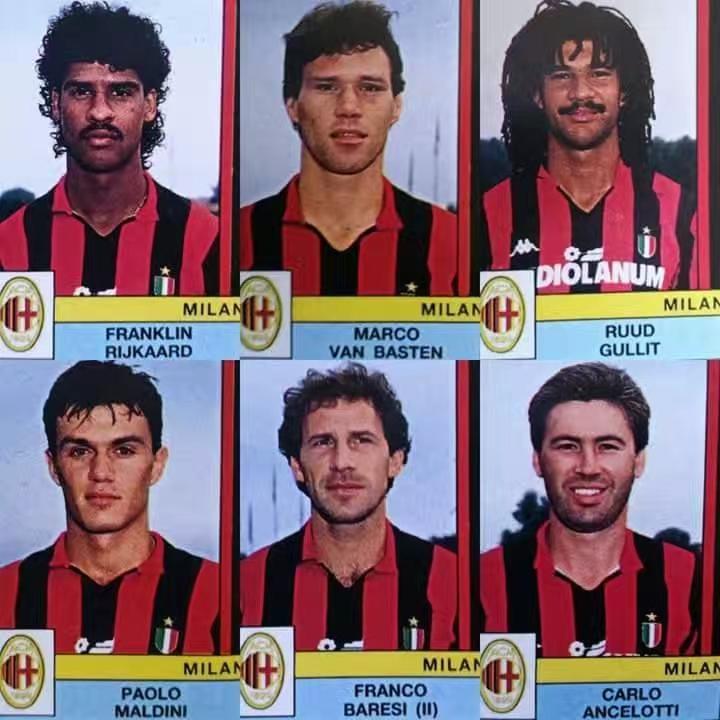 盘点在米兰打进5球以上的荷兰球员：1、范巴斯滕，125球2、西多夫，62球