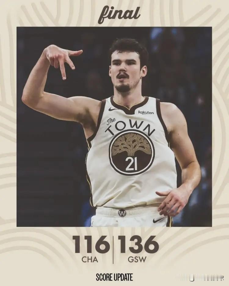 勇士官方真是太让人费解了！在今天勇士主场以136：116大胜黄蜂的赛后，勇士官方