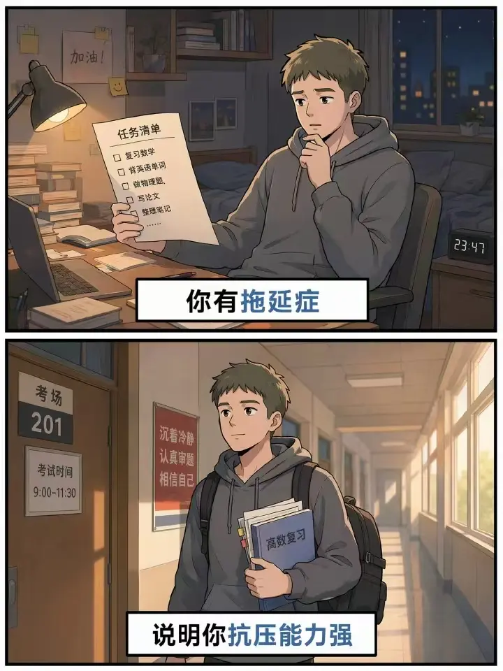 漫画治愈漫画人生感悟
