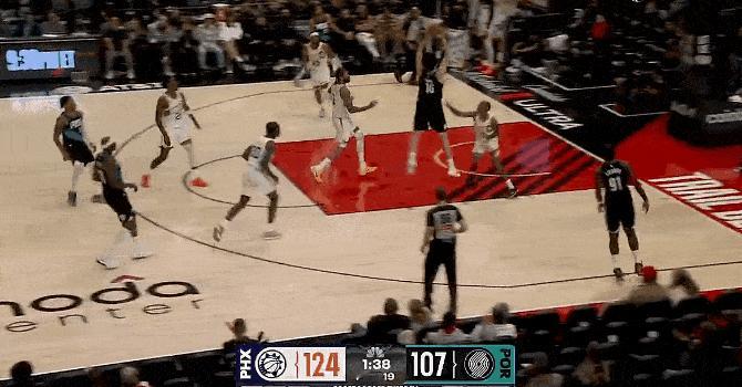 还差6分杨瀚森就超越周琦的NBA得分，直追易建联！开拓者大比分输球开启摆烂模