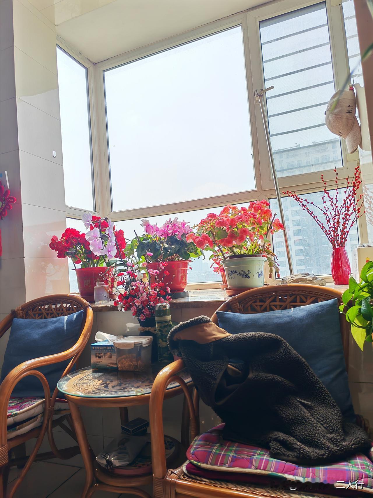 今天来养老院陪爸妈。我进屋的时候，我爸已经出去遛弯了，他每天上午和下午都出去