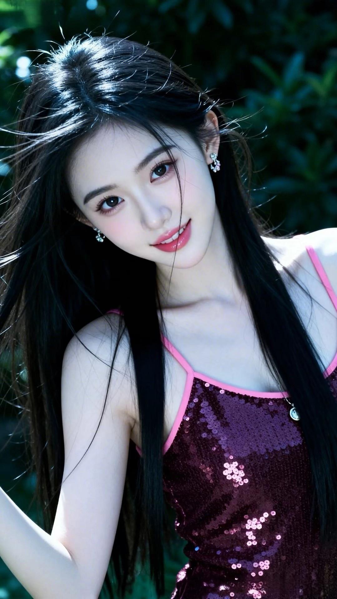 无论穿什么衣服的甜美少女，都让人着迷，太完美了！气质少女感穿搭怎样才能把女生