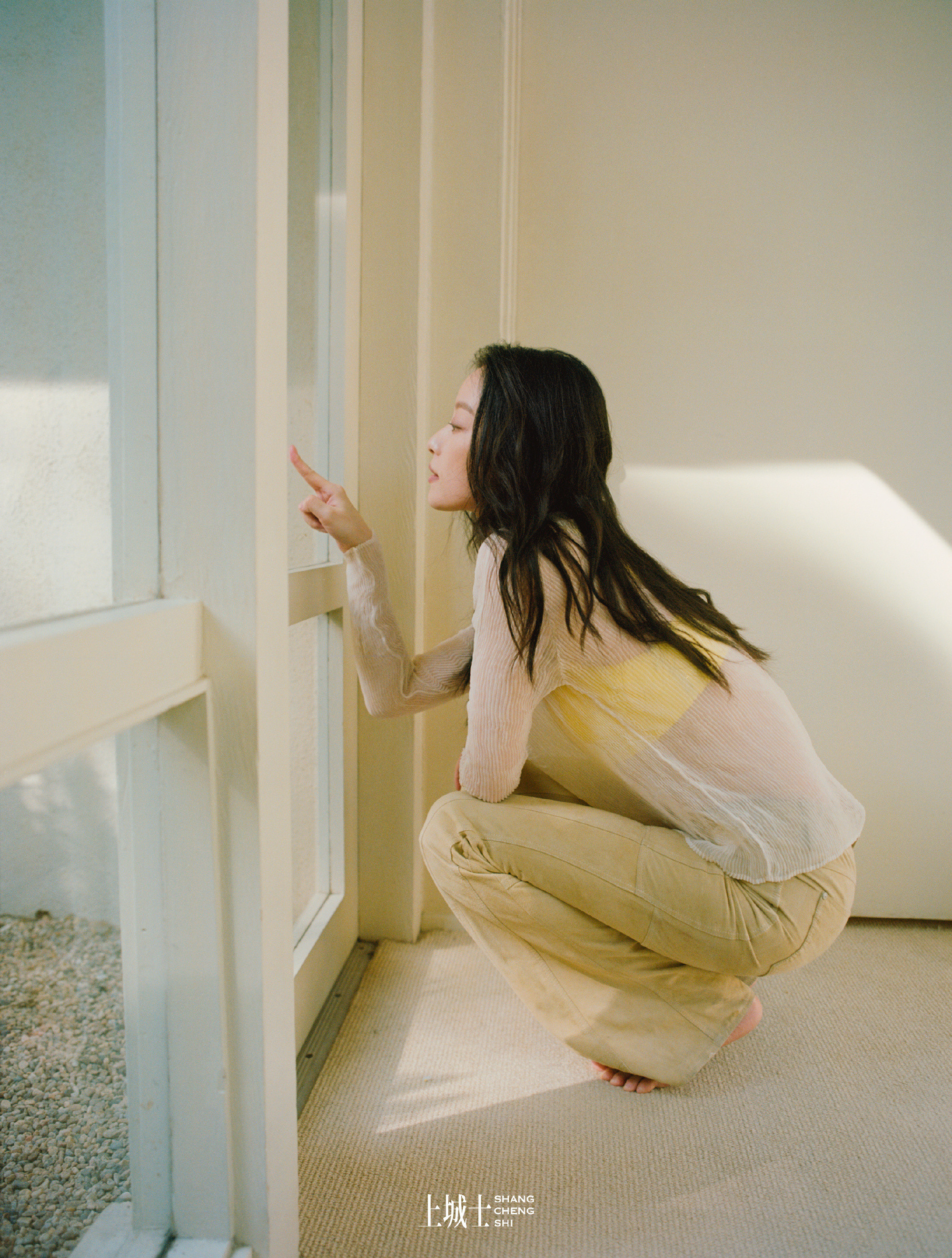 倪妮洛杉矶胶片感大片​​​