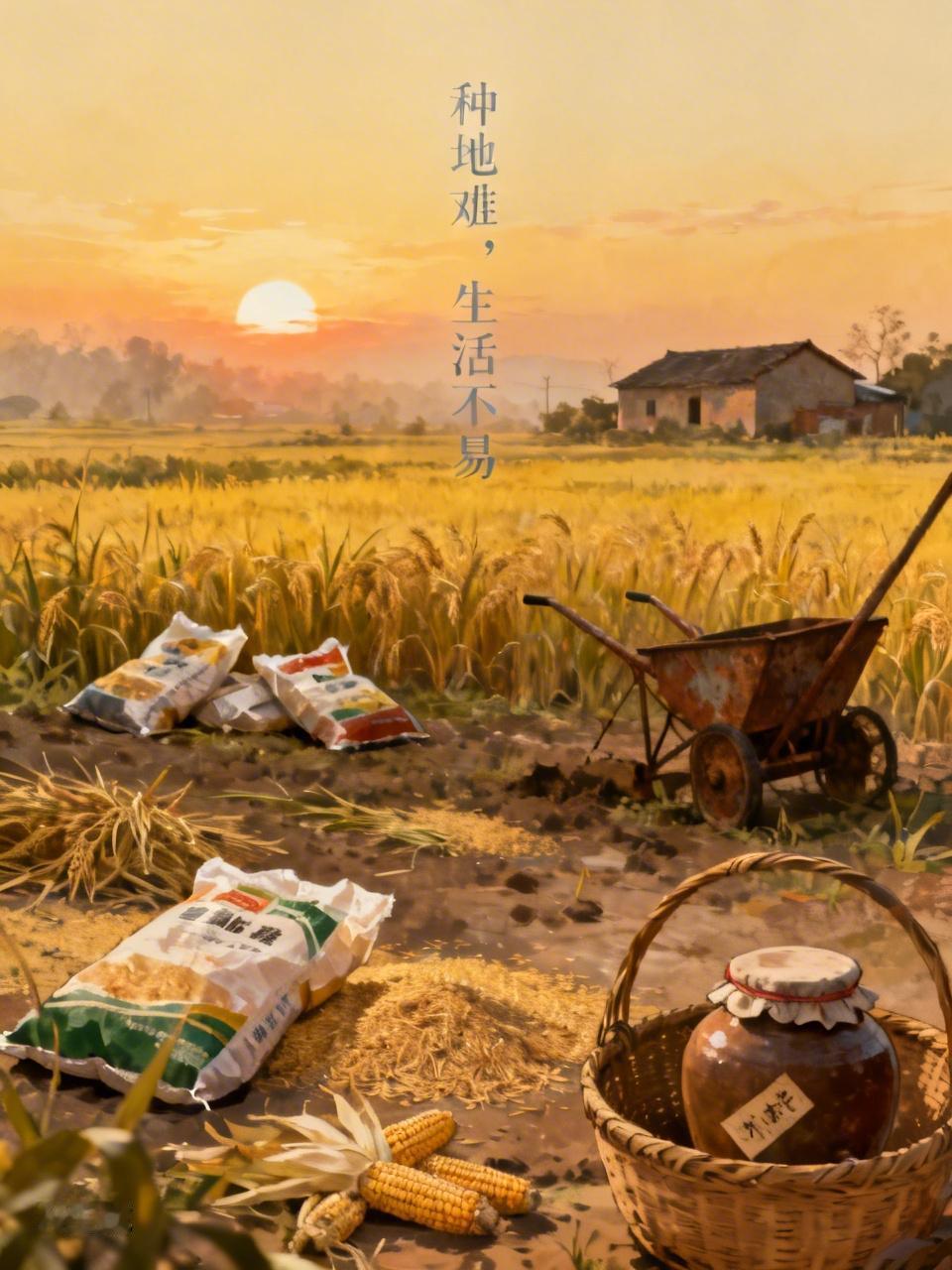 我种了六年地，每年都亏本！也没有拿到什么补贴！没有办法，只有从养殖业挣点钱贴进去