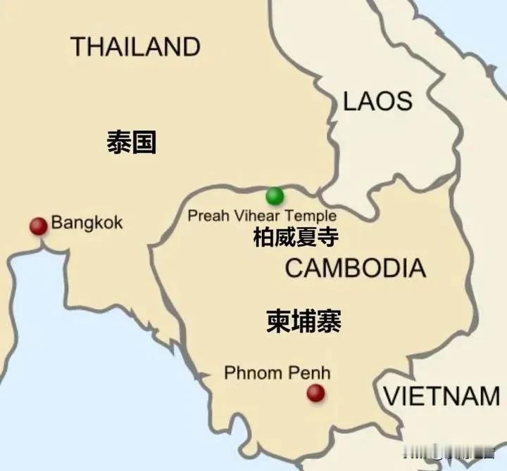 柬埔寨这下大条了，泰柬边境冲突一起，洪森现在不慌都不行，虽然号称有12.5万的军