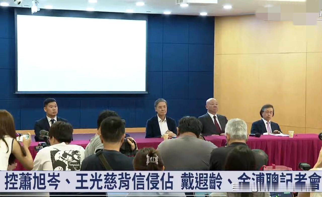 金溥聪领军召开新闻发布会，控王光慈“收受不明捐款、未依规定入帐，擅自把钱支付个人