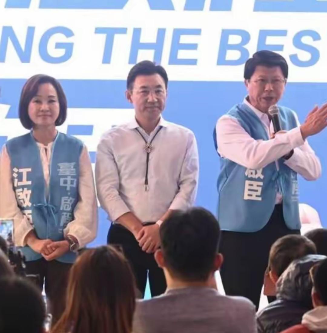 江启臣的人缘确实不错，蓝营国民党立委里面很多人都公开站队支持他，像谢龙介、柯志恩