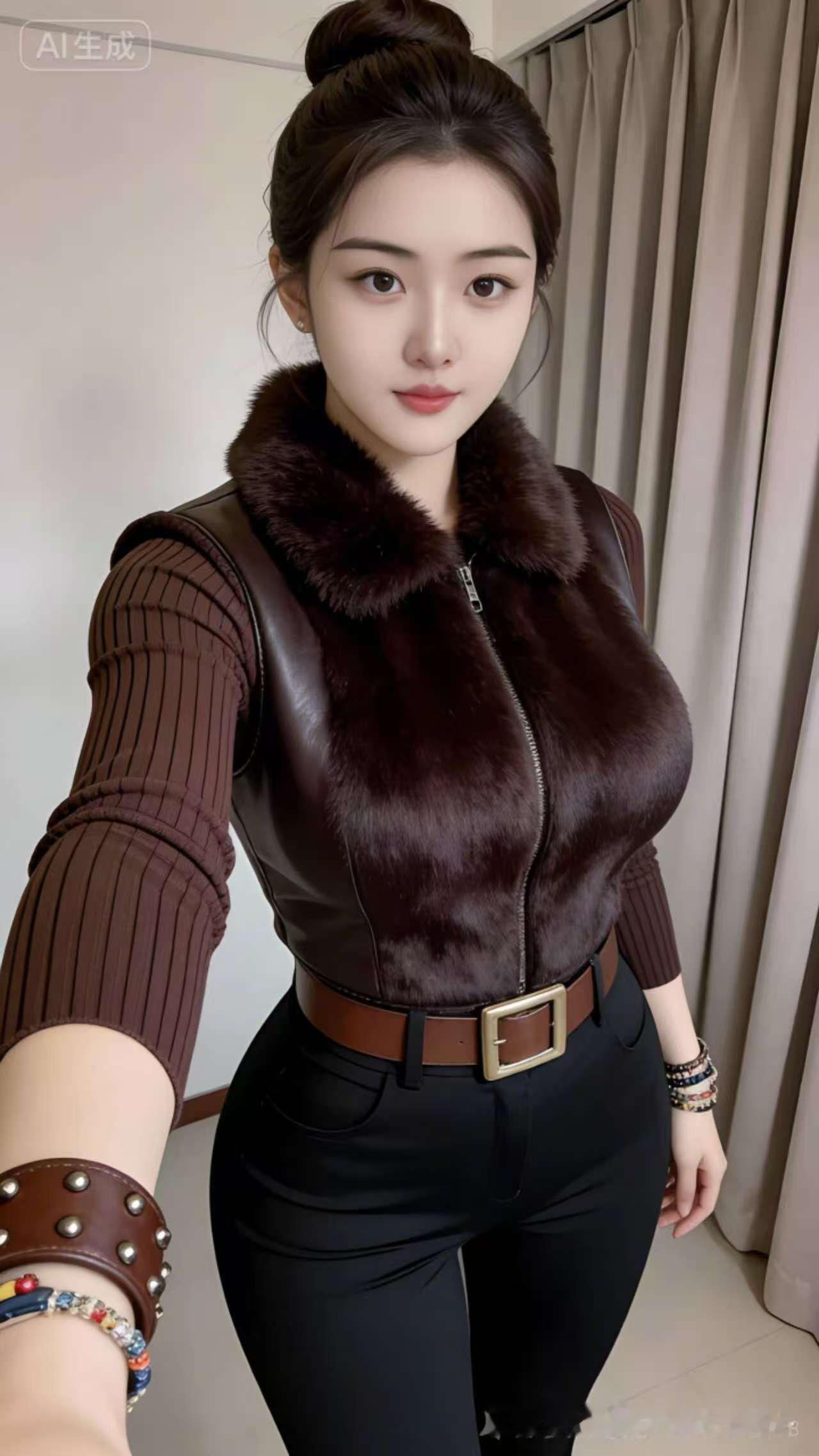 秋冬穿搭指南：毛绒绒的皮草外套，保暖又时尚！🌟👗👠