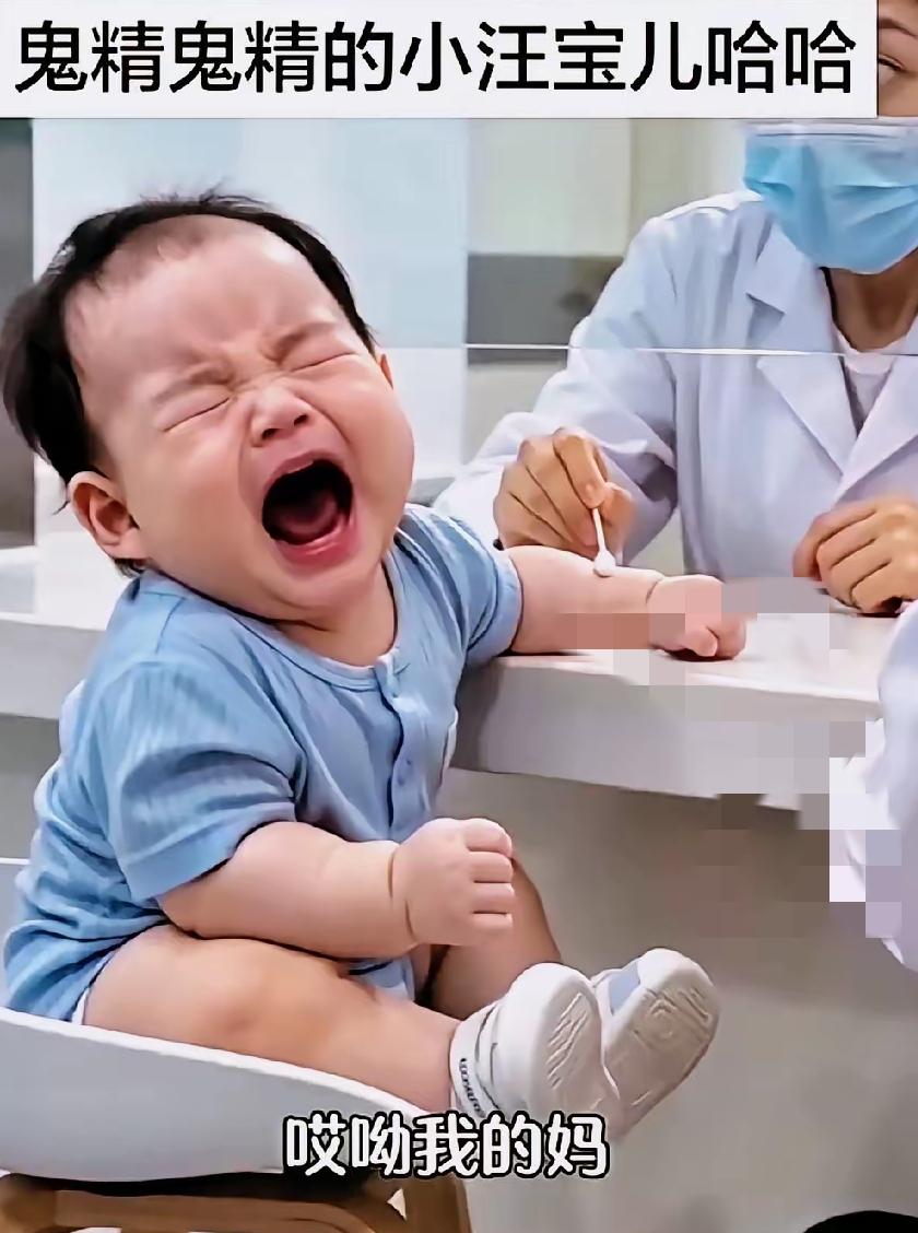 不少家长都经历过带娃打针的煎熬，就连备受大家关注的小汪宝，也逃不过打针的“心理阴