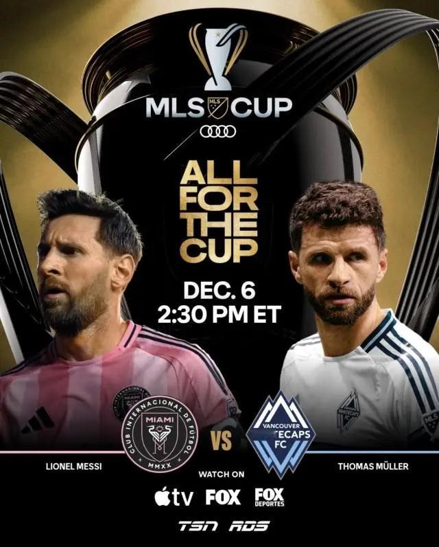 又谈梅西，“老油条，不上当”！美职联半决赛，托马斯·穆勒领衔的温哥华白浪客场3比