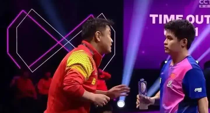 张继科说：刘主席，只有在我拿冠军的时候，才喜欢我看到林诗栋输给了张本智和