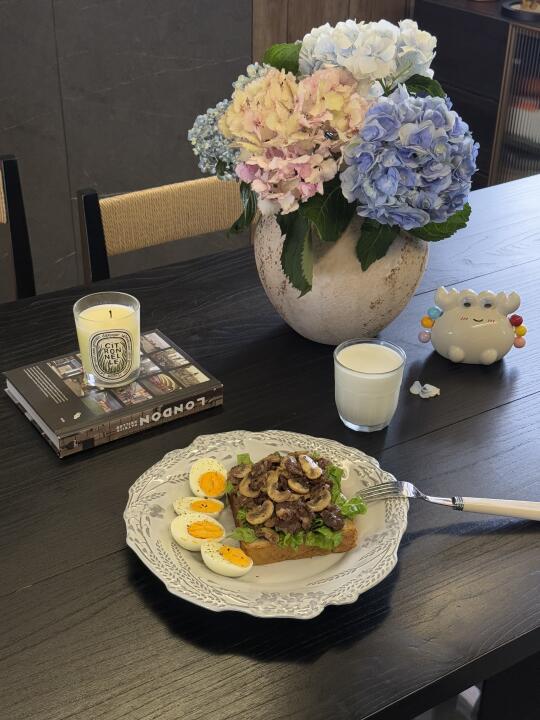 今天早餐长这样🍞
