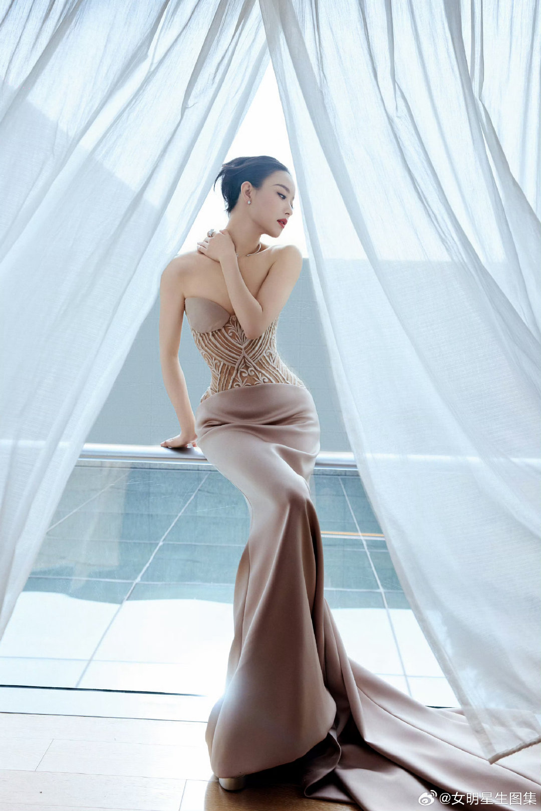 #倪妮#好漂亮啊，好美啊，美美哒​