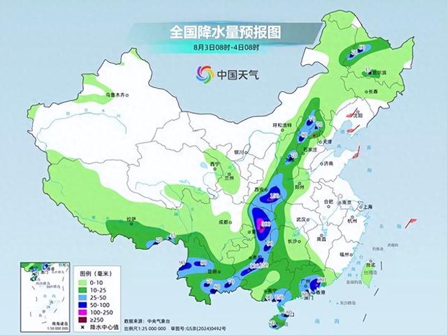 今天全国仍有大范围降雨 东北至江南高温闷热持续