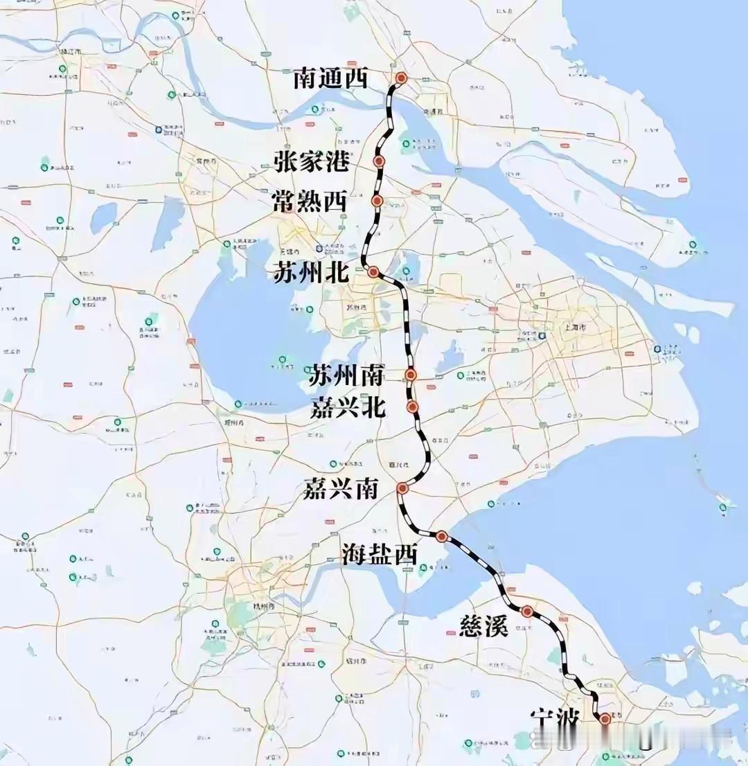 通苏嘉甬高铁如果能够提前10年规划布局，那么建设难度肯定没有如今高。长期以来，