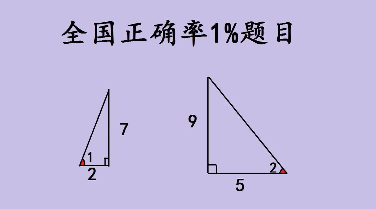 挑战全国正确率1%的数学题！家人们，快来看这道号称全国正确率仅1%的超难数学题