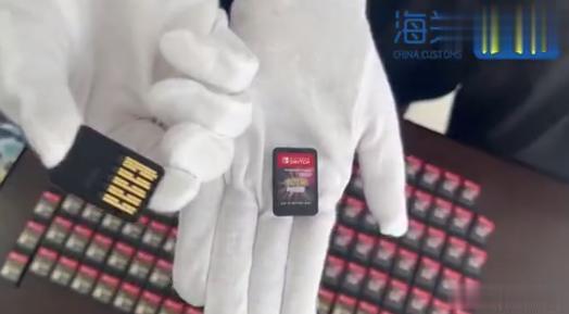 【海关查获150张Switch游戏卡，近3/4是《王国之泪》】近日，海关发布了深