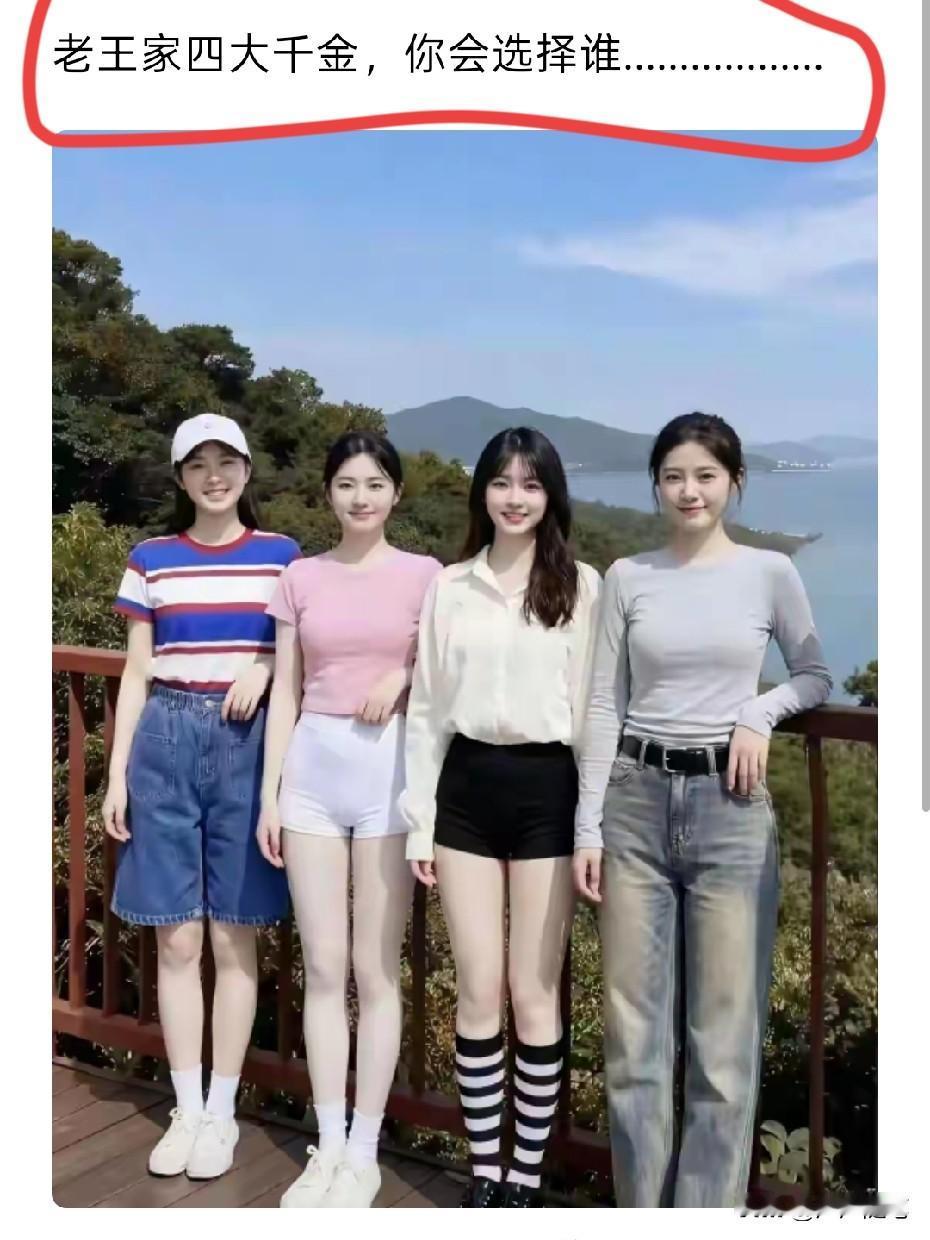 个个肤白貌美气质佳，随便娶一个都幸福的飞起。