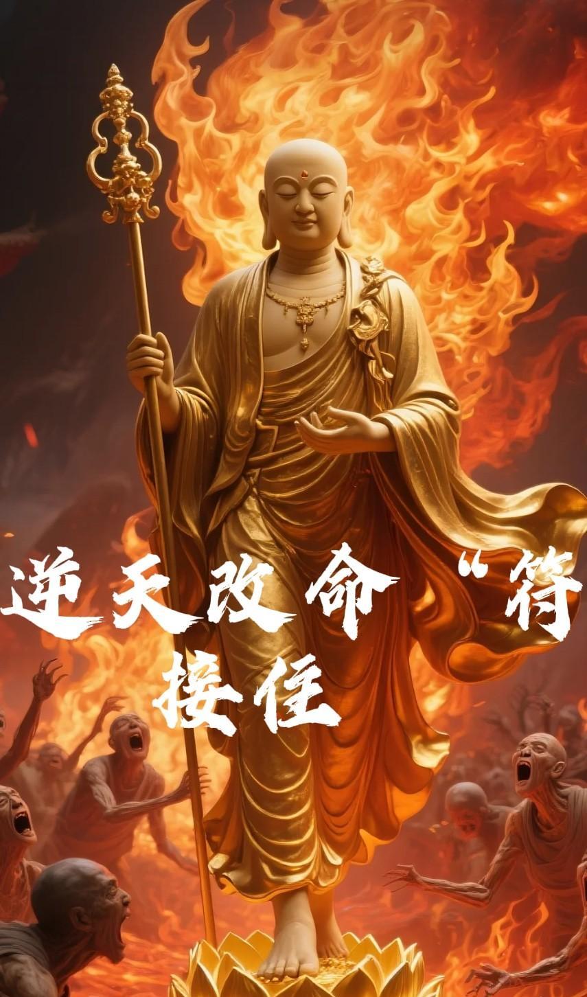 今天拜佛祖，惊天大运滚滚来！此乃千年一遇的殊胜机缘专为叩首之人撒下「逆天改运