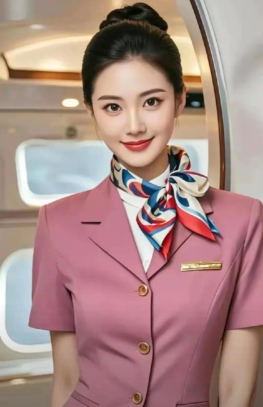 空姐制服大赏：云端之上的心动美学当空姐推着餐车优雅走过，这哪是服务