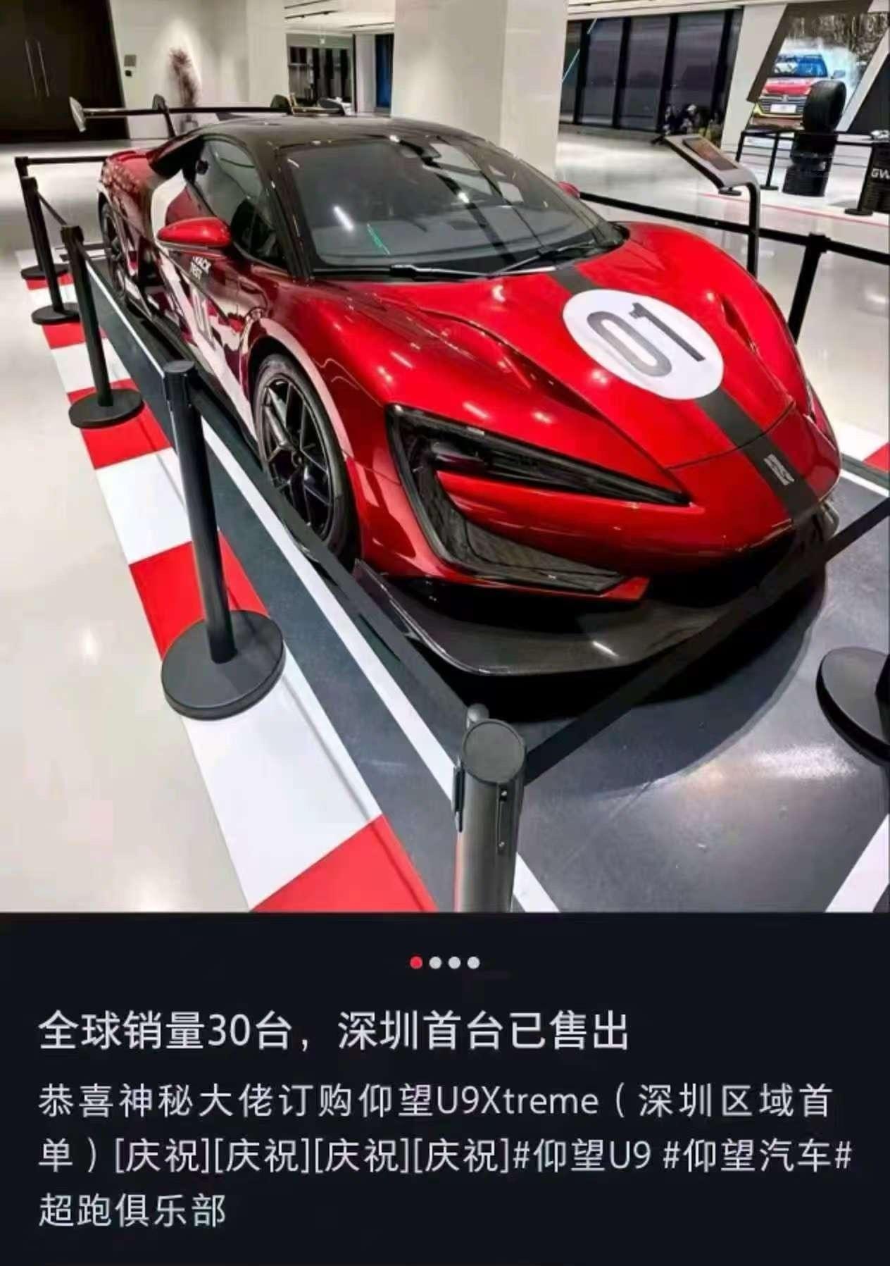 我真的很好奇，到底仰望U9X多少钱一台？​​​
