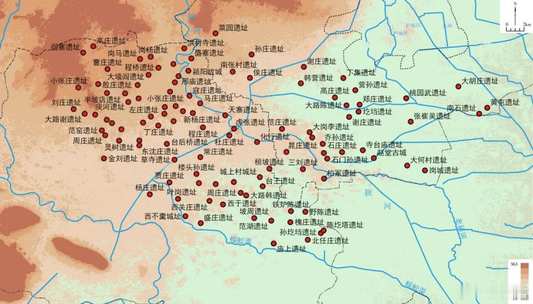 考古新发现河南许昌地区颍河沿岸先秦遗址考古调查近日完成，新发现古文化遗址113