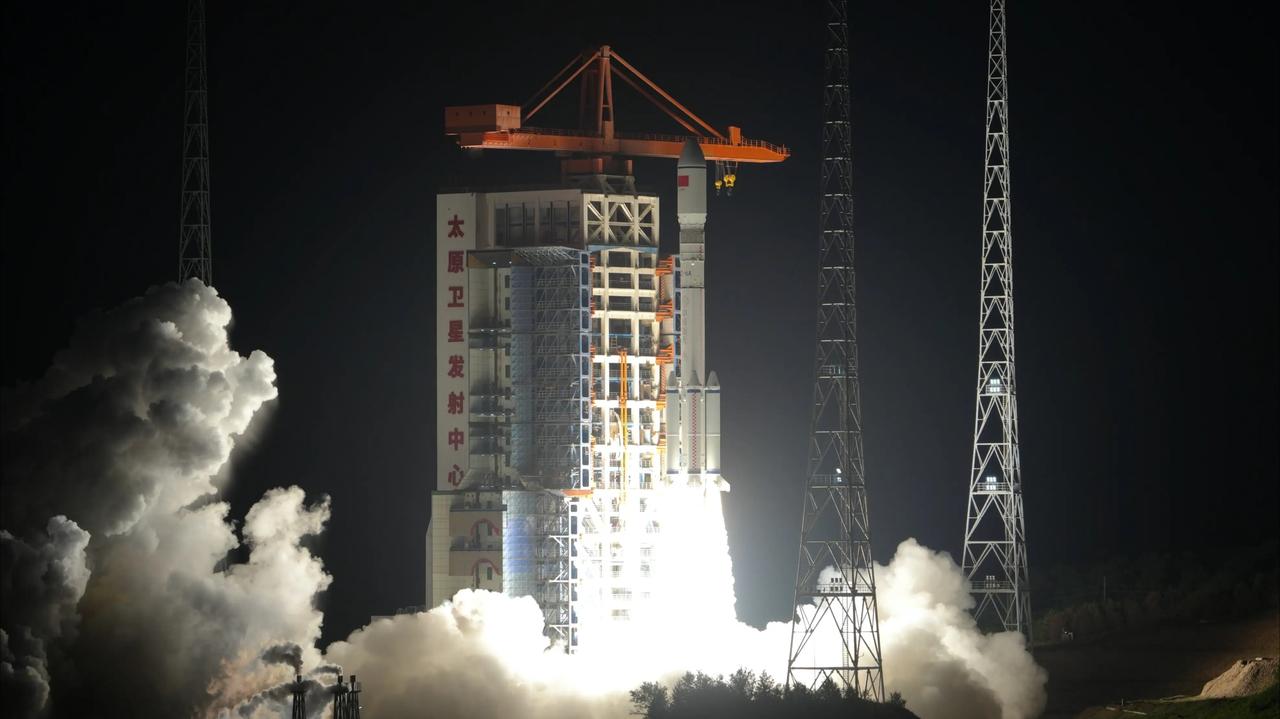 今天（6月6日）凌晨4时45分，太原卫星发射中心成功发射“长征”六号甲运载火箭，