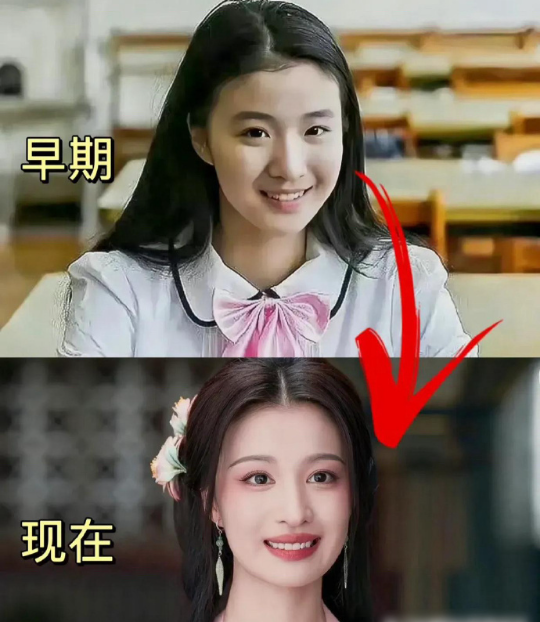这是早期的王楚然吗，感觉变化好大啊​​​