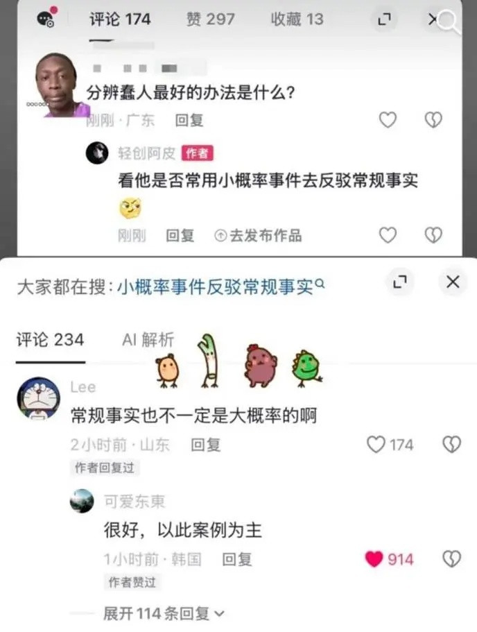 鉴别蠢人的方法​​​