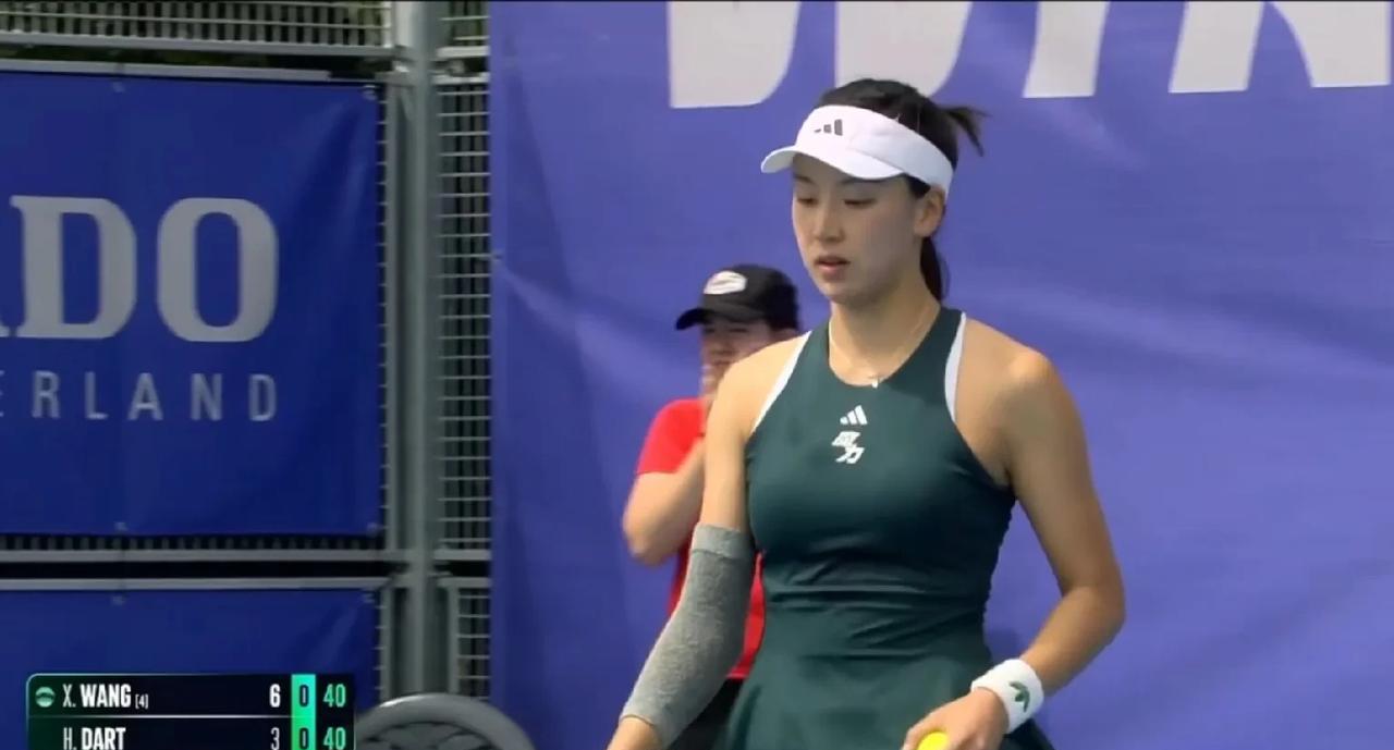 王欣瑜北京时间7月22日19：00#WTA250#布拉格站第一轮轻松晋级