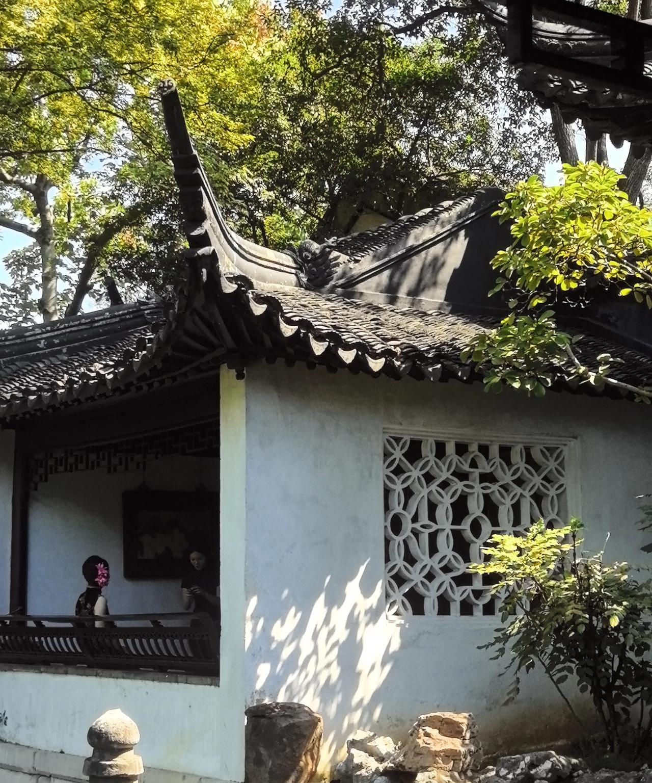 难怪老话说：“一条山塘街，半个苏州城”。这里不光有翘角飞檐的房子，小桥、流水、