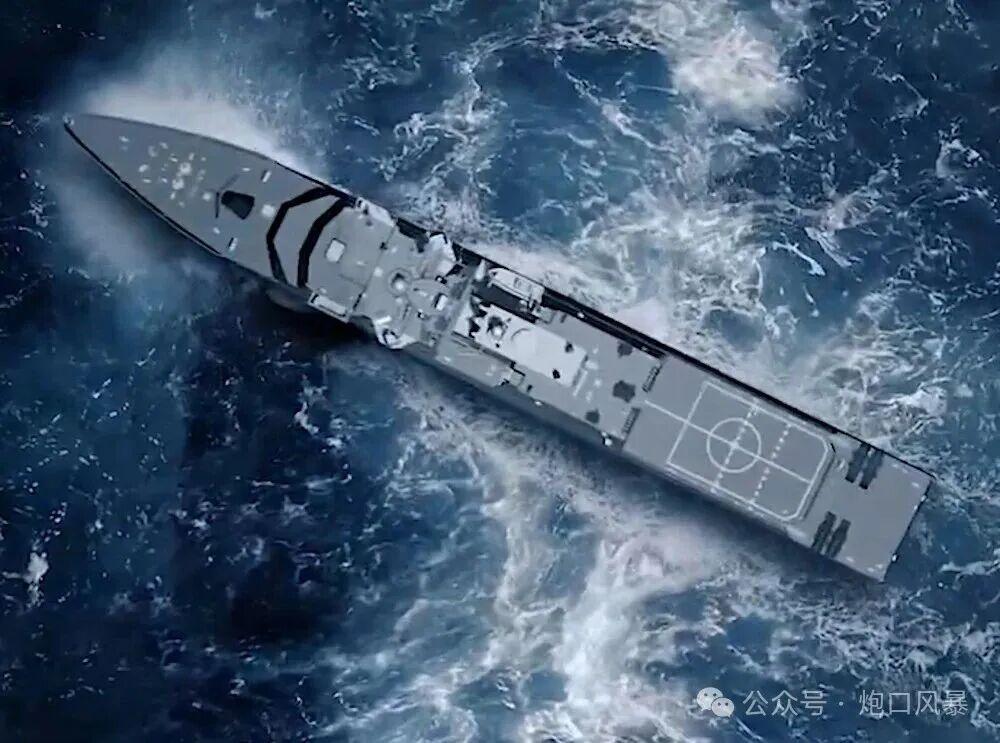 美军最新一代护卫舰设计出来了没有垂发！没有机库！搞个锤子🔨仅有舰艏一门57