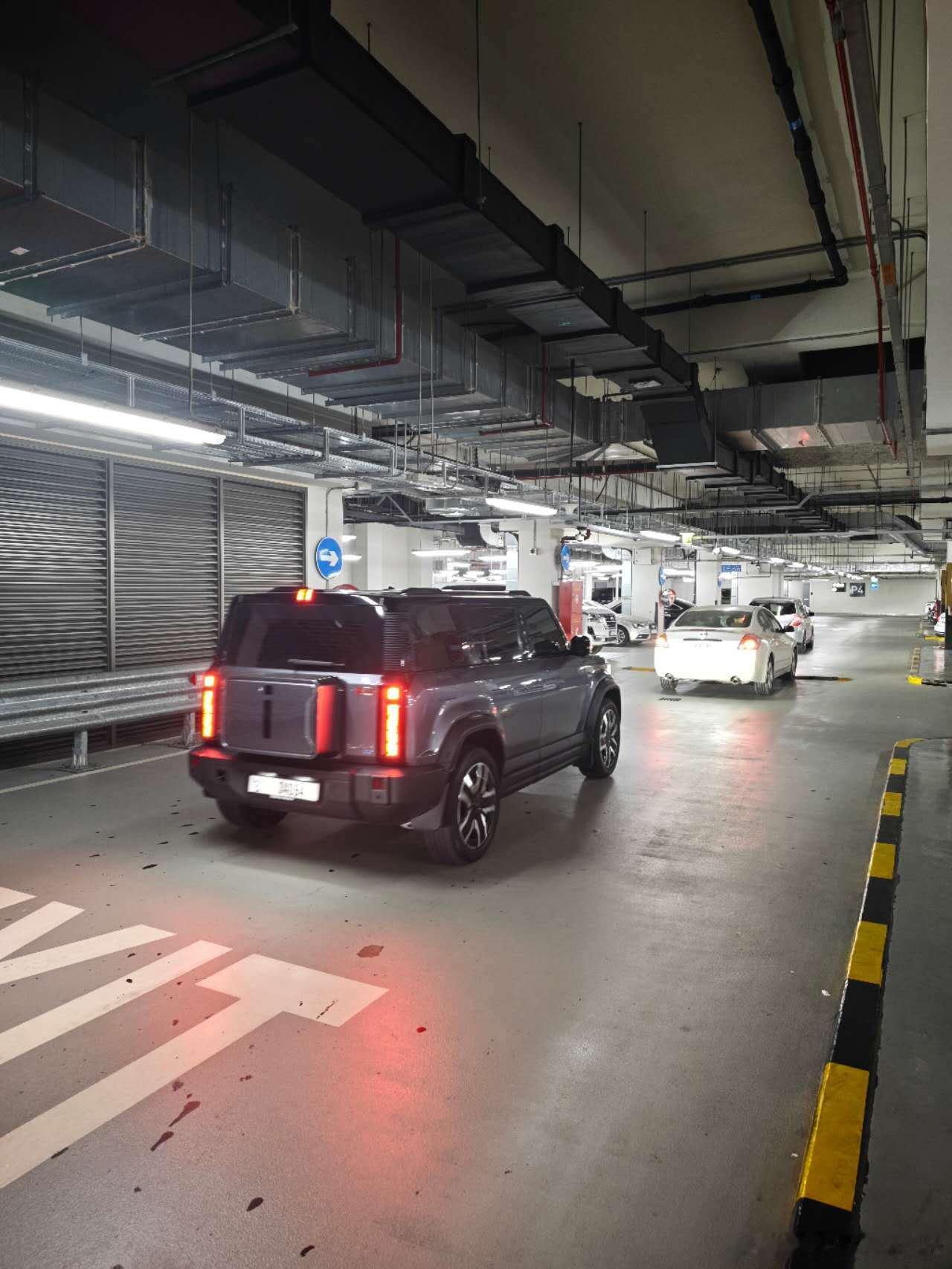 在阿布扎比遇到半个车友，谢谢帮我拍了图