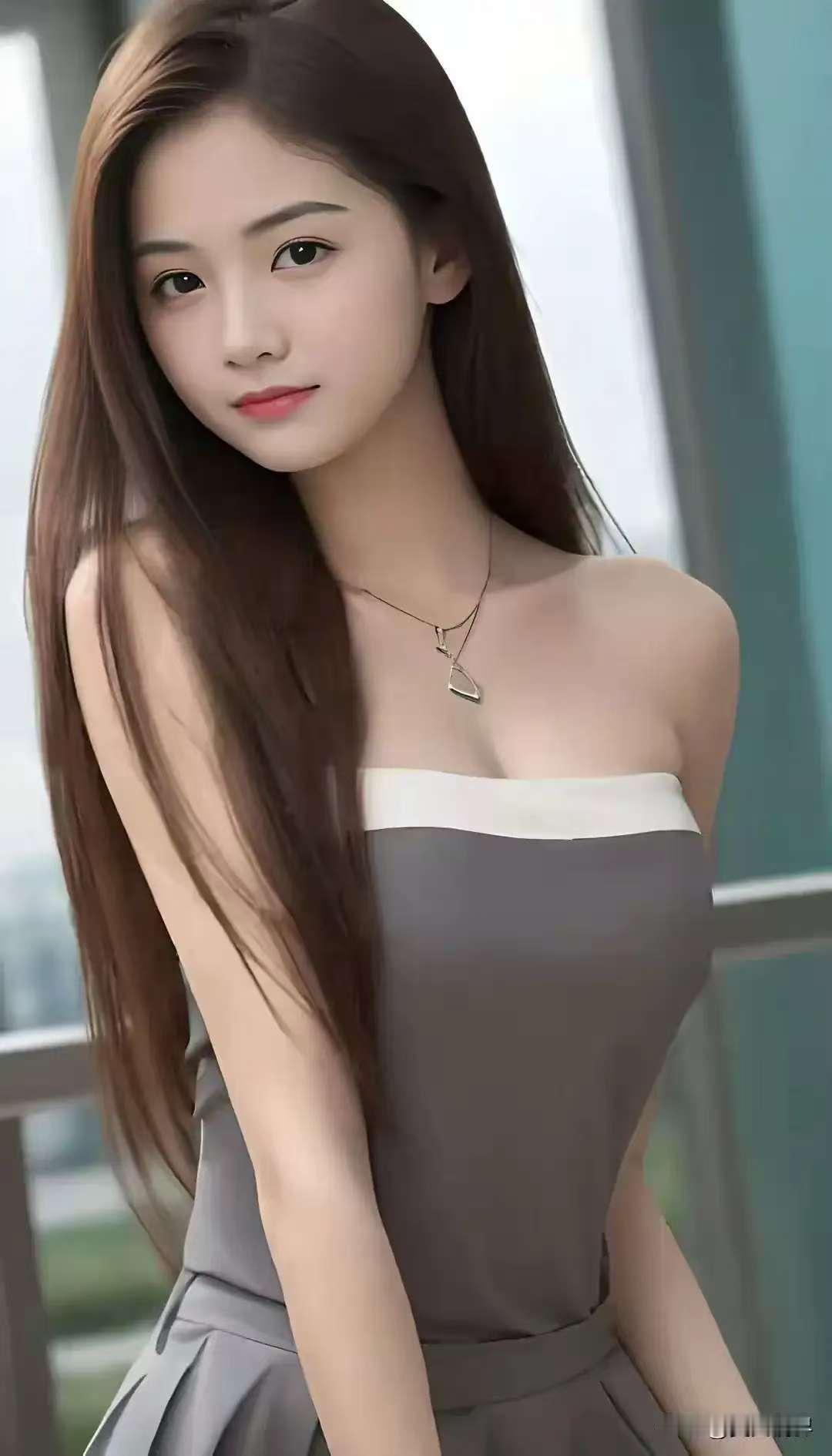 温柔甜美的女孩，简约优雅的穿搭，清新自然的美🍀🌺🍎